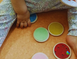 Placas sensoriais Montessori