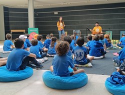 Turmas do 2.º, 3.º e 4.º ano visitam a Biblioteca Municipal de Olhão